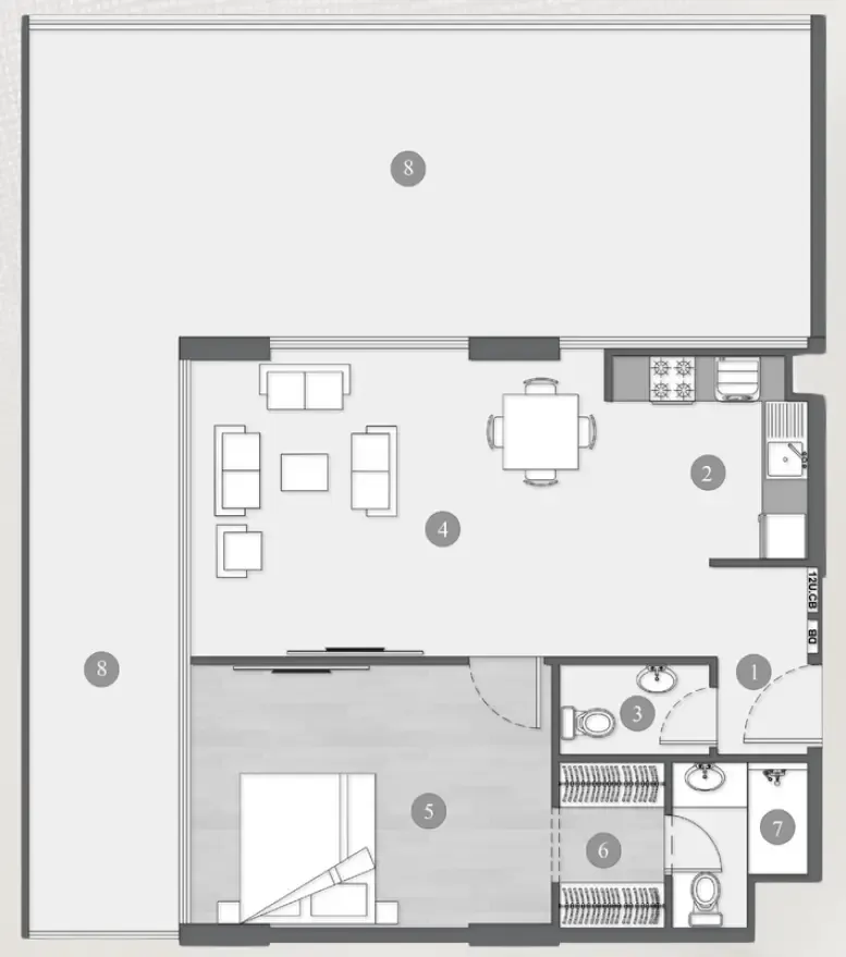 Valores Property Development LLC Elevia Residences floor plan