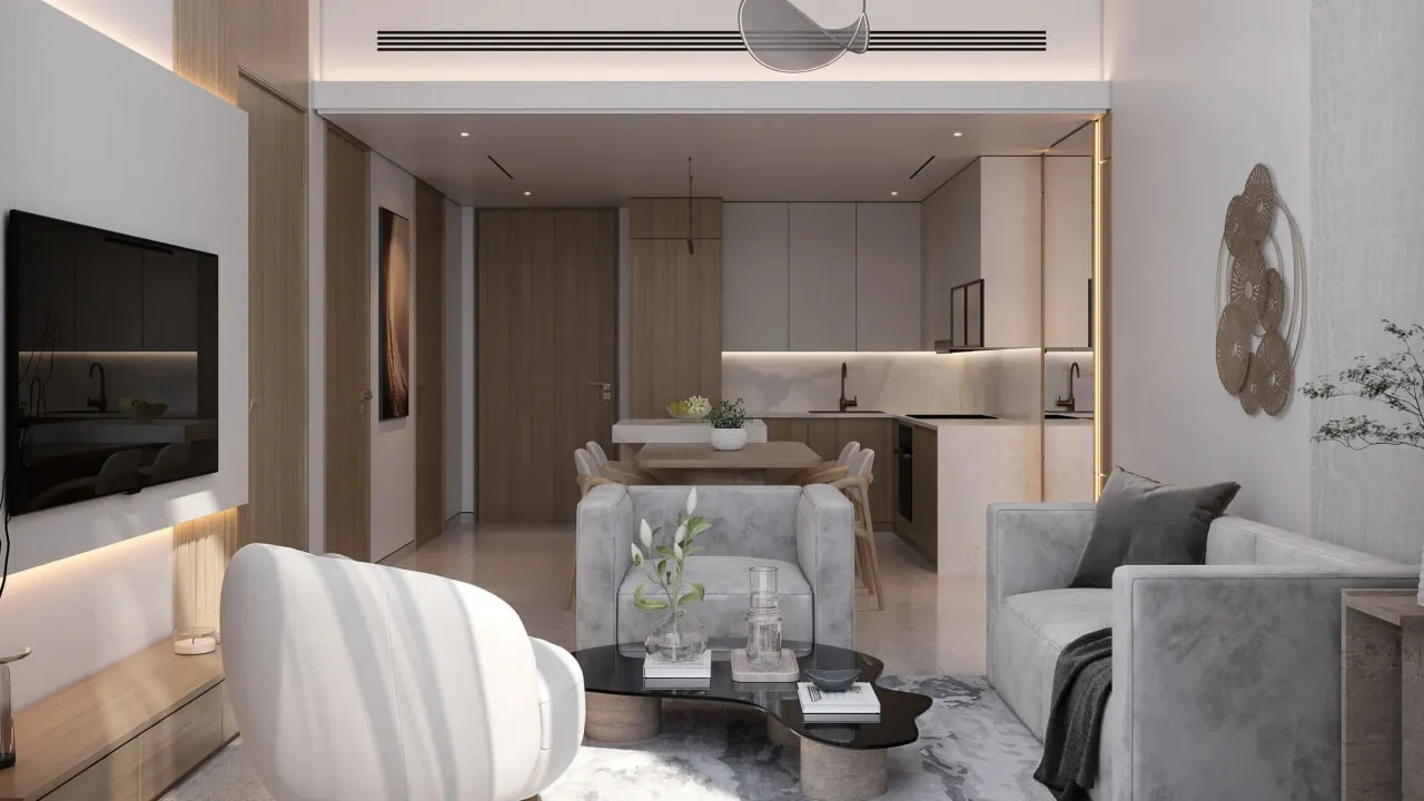 Interior at Elevia Residences 3 in Dubai International City Dubai