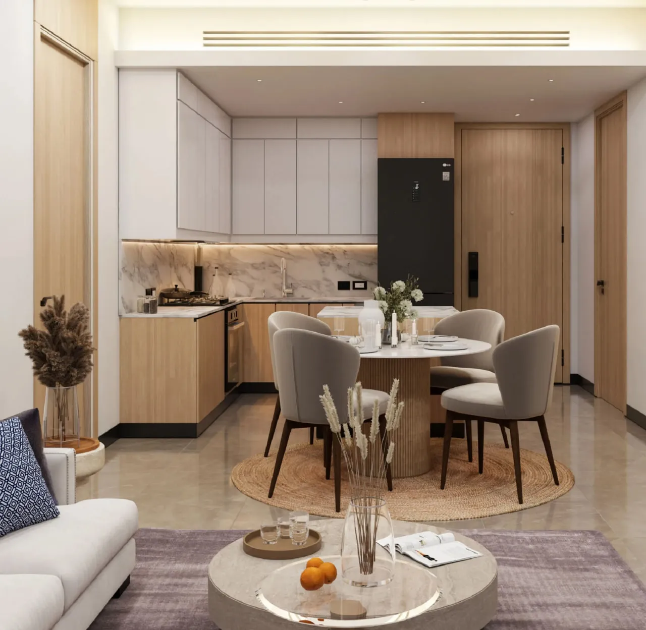 Interior at Elevia Residences 3 in Dubai International City Dubai