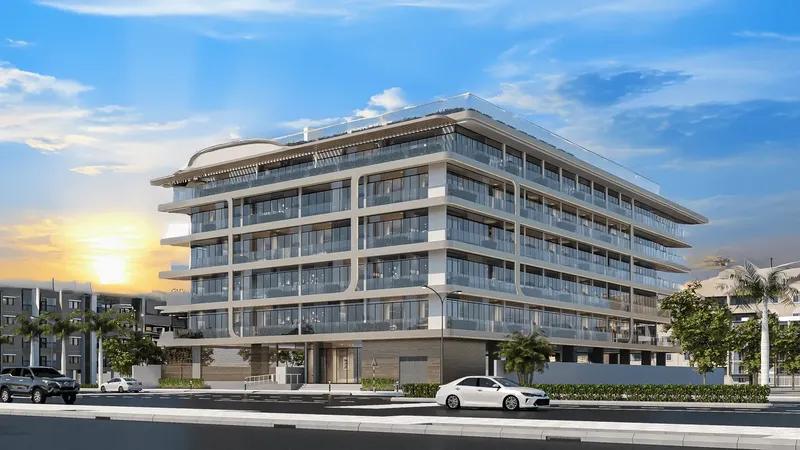 Exterior at Elevia Residences in Dubai International City Dubai