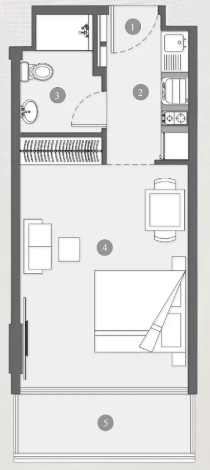 Valores Property Development LLC Elevia Residences floor plan