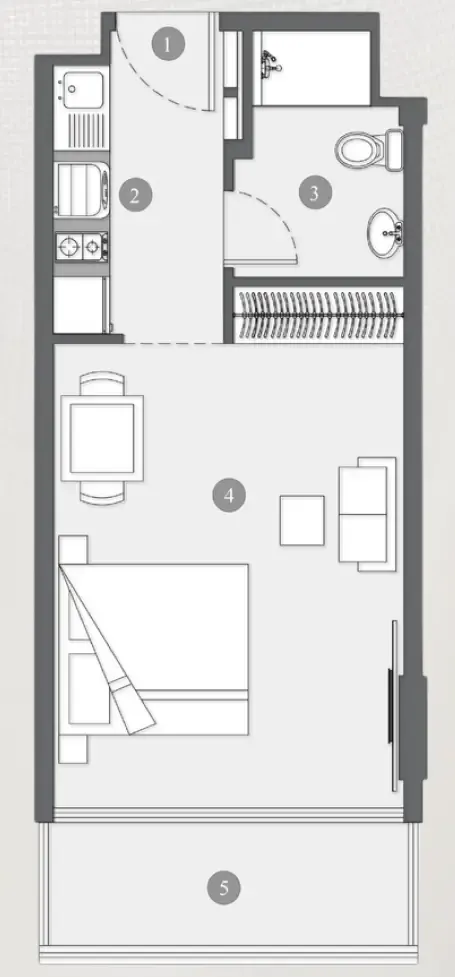 Valores Property Development LLC Elevia Residences floor plan