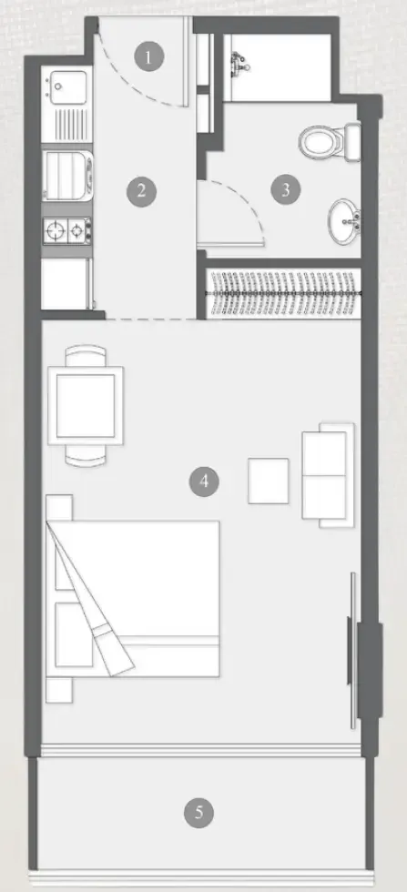 Valores Property Development LLC Elevia Residences floor plan