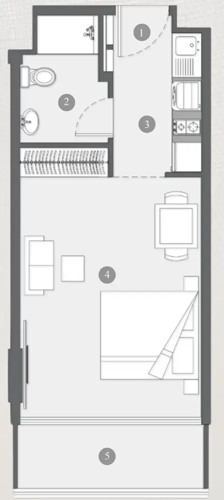 Valores Property Development LLC Elevia Residences floor plan