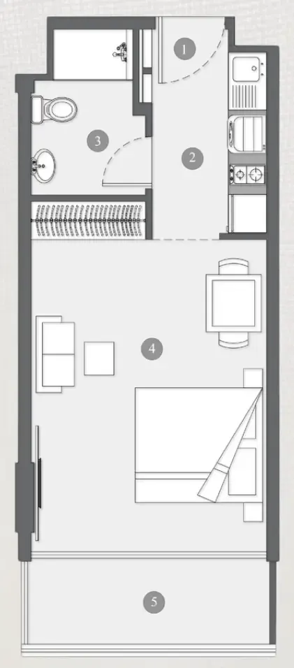 Valores Property Development LLC Elevia Residences floor plan
