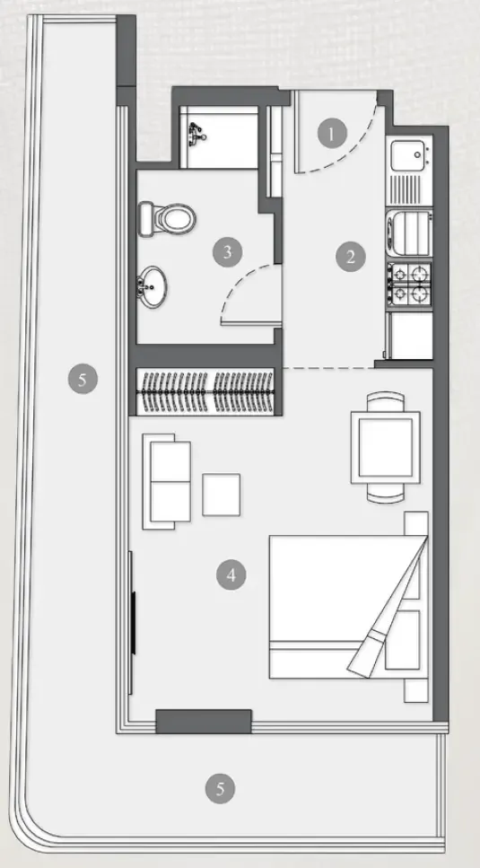 Valores Property Development LLC Elevia Residences floor plan