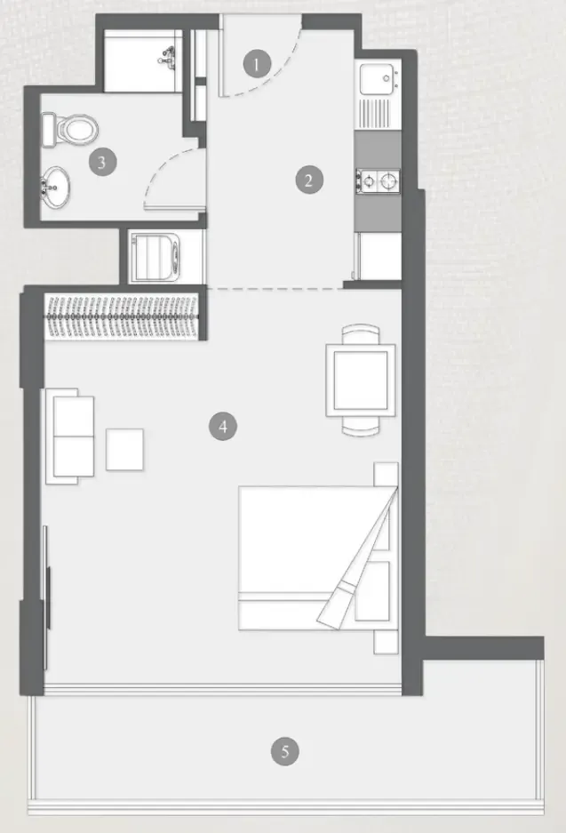 Valores Property Development LLC Elevia Residences floor plan
