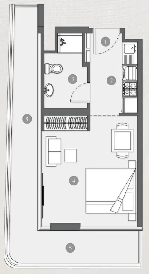 Valores Property Development LLC Elevia Residences floor plan