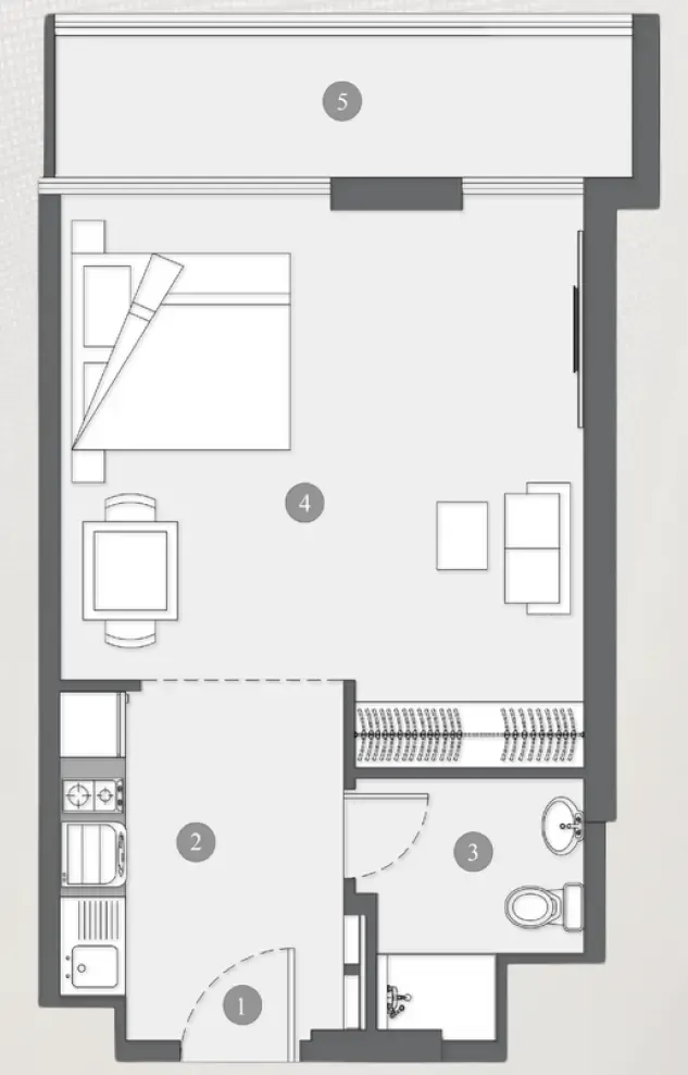 Valores Property Development LLC Elevia Residences floor plan