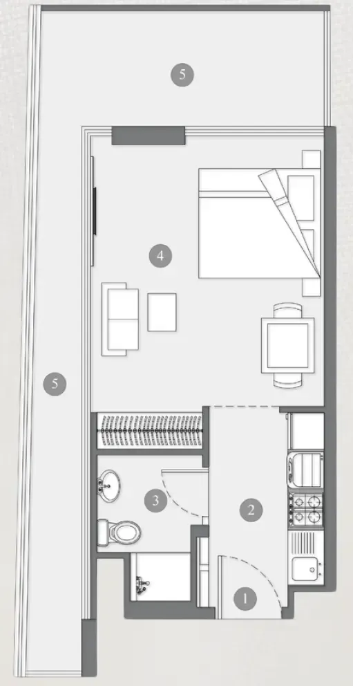 Valores Property Development LLC Elevia Residences floor plan