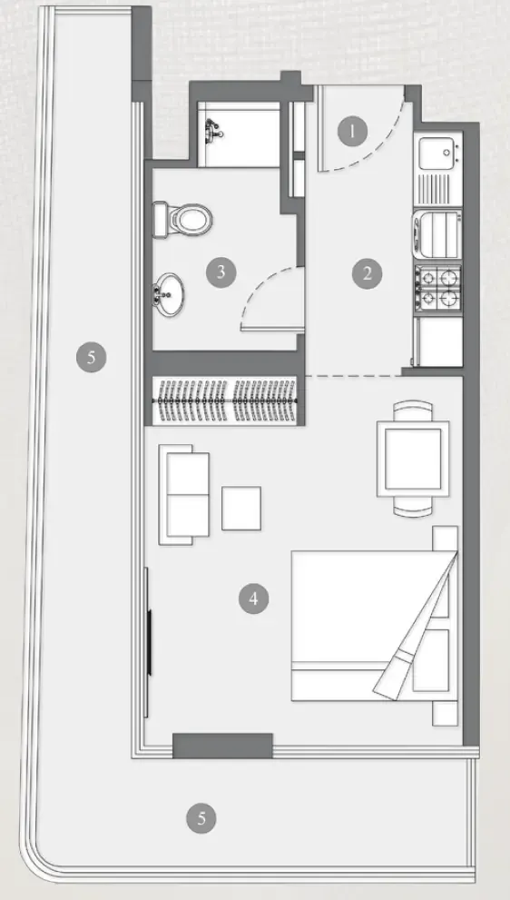 Valores Property Development LLC Elevia Residences floor plan