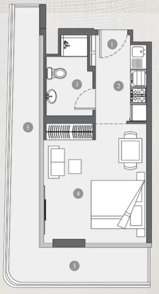 Valores Property Development LLC Elevia Residences floor plan