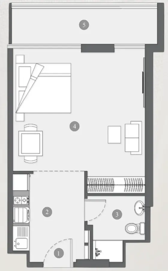 Valores Property Development LLC Elevia Residences floor plan