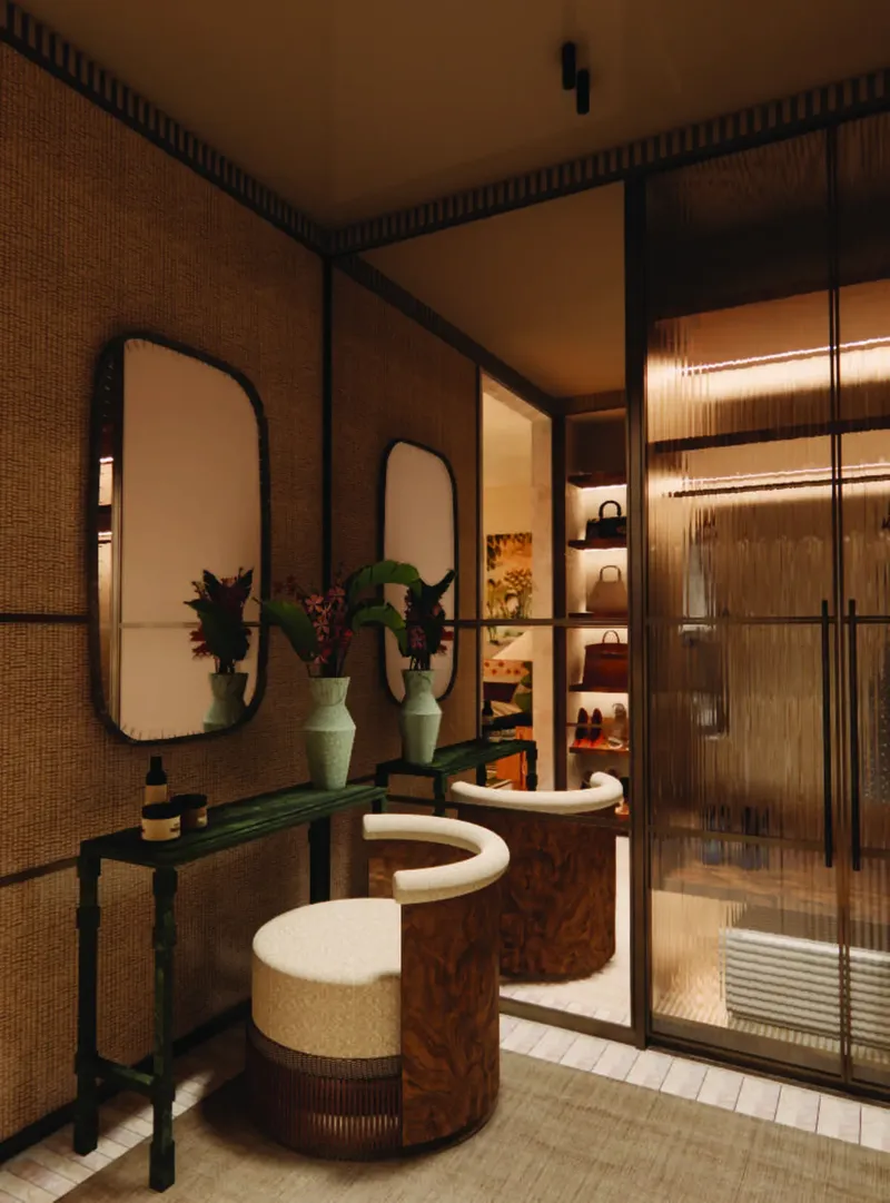 Interior at Elire Managed by LUX in Business Bay Dubai