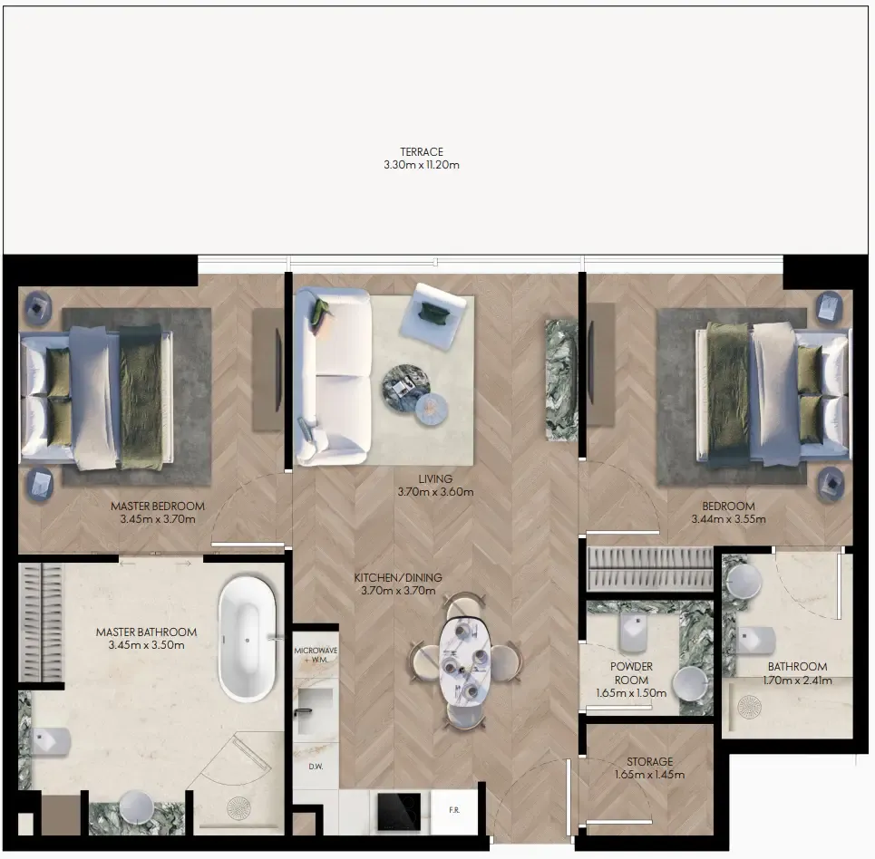 ANAX Developments Elle Residences floor plan