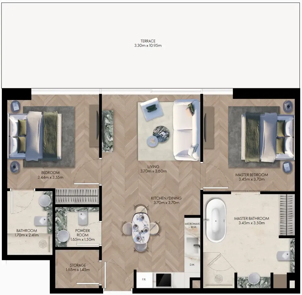 ANAX Developments Elle Residences floor plan