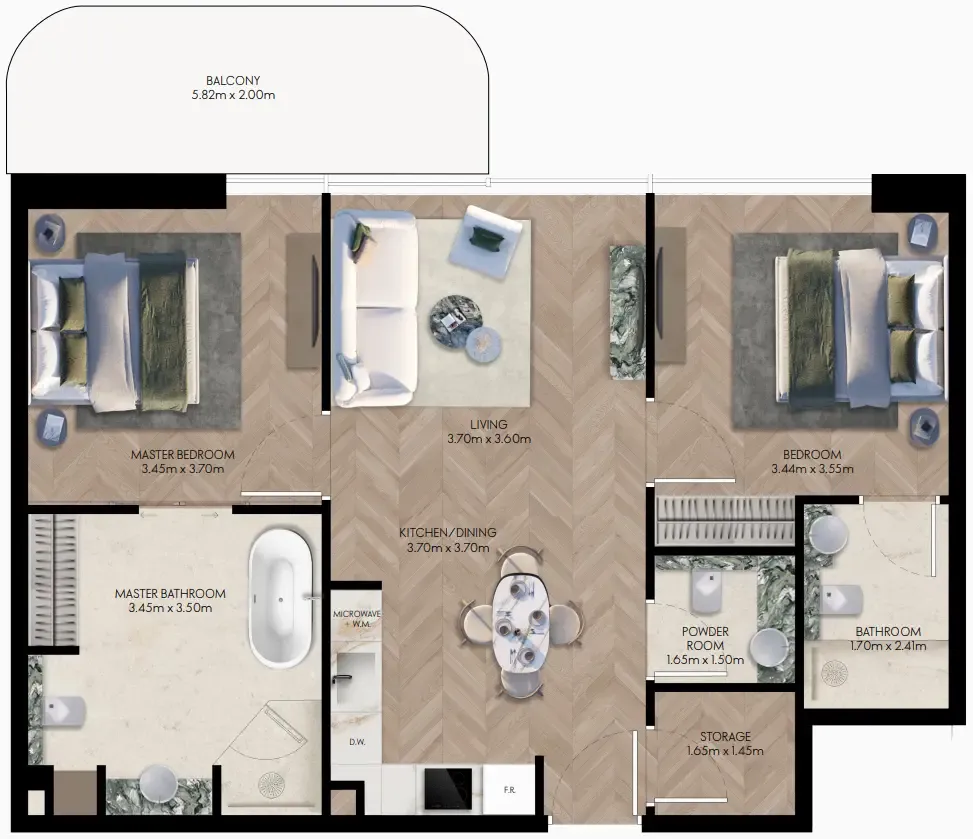 ANAX Developments Elle Residences floor plan