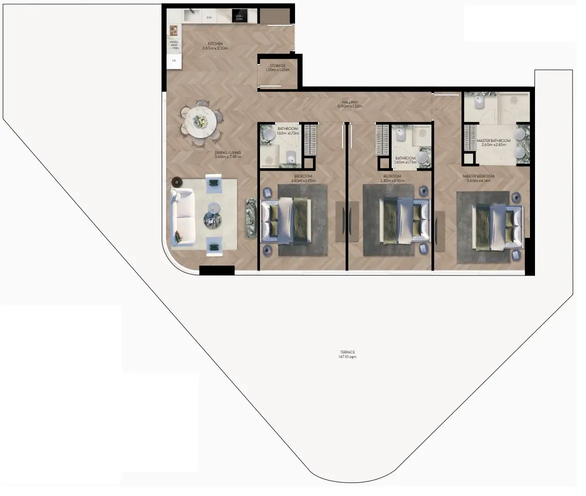 ANAX Developments Elle Residences floor plan