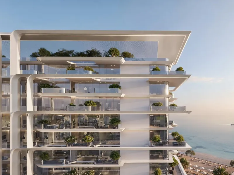 Exterior at Elle Residences in Dubai Islands Dubai