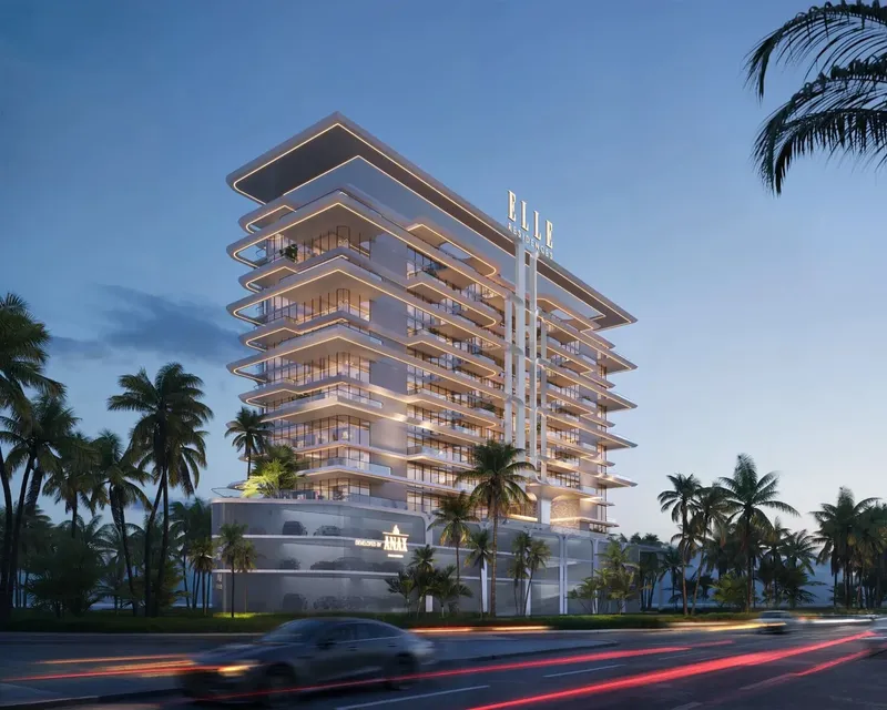 Exterior at Elle Residences in Dubai Islands Dubai