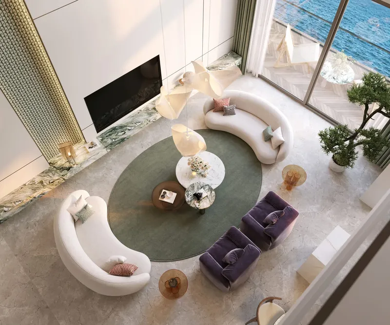 Interior at Elle Residences in Dubai Islands Dubai