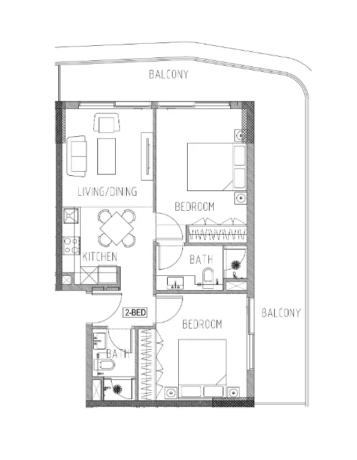 DAMAC Elo Damac floor plan