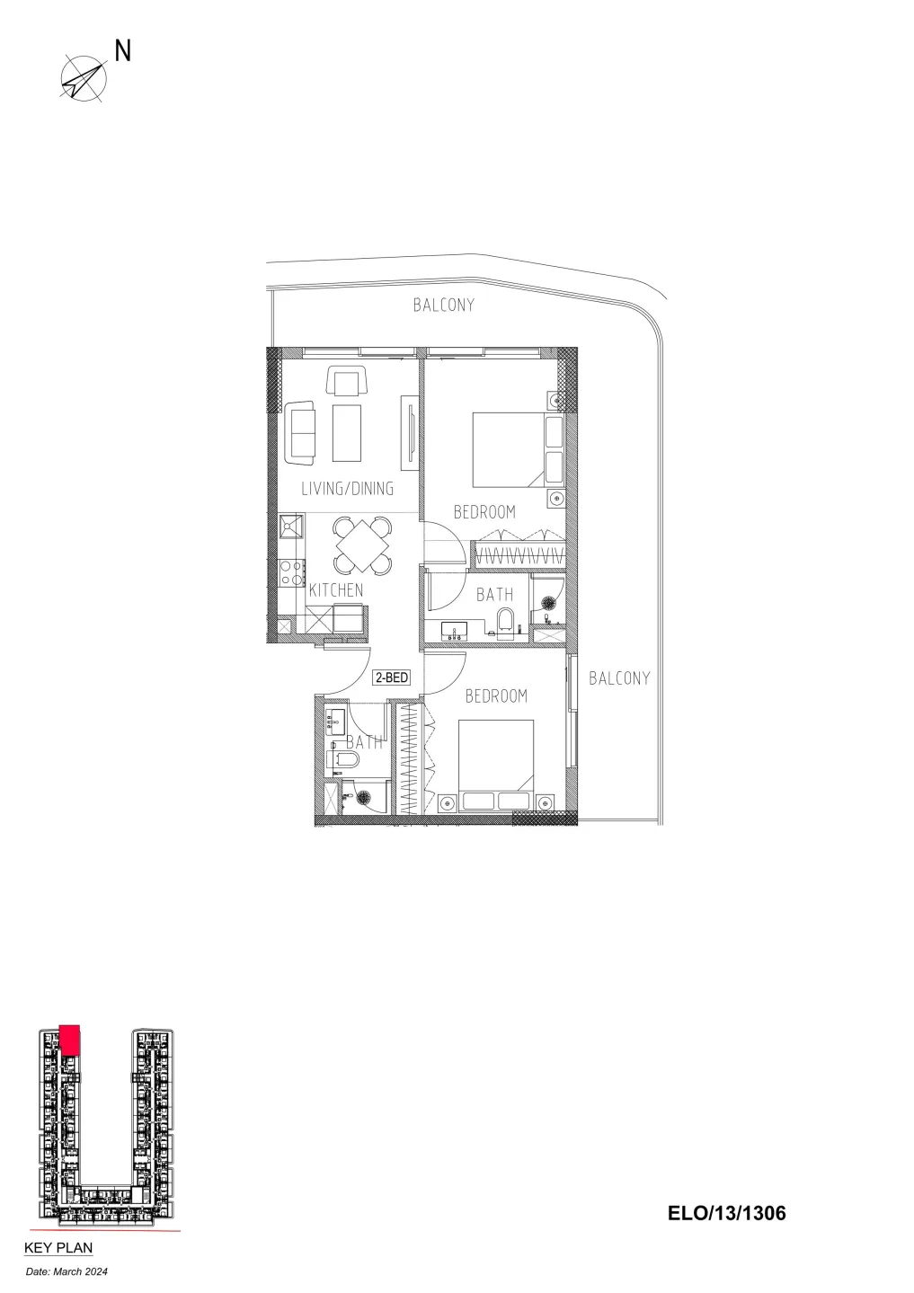 DAMAC Elo Damac floor plan