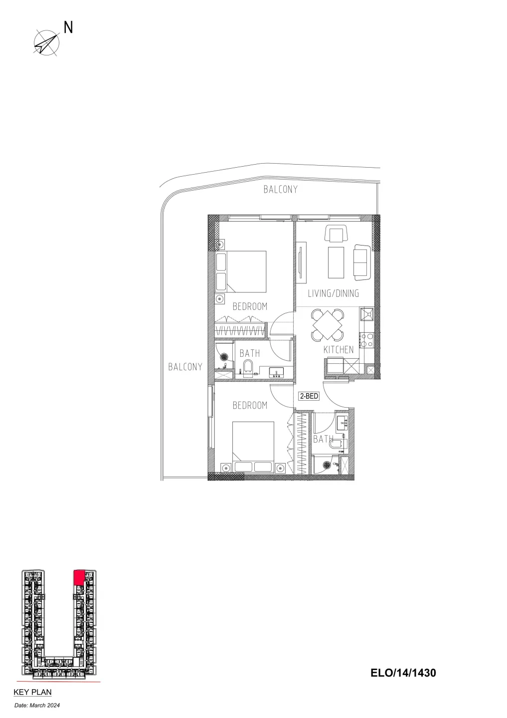 DAMAC Elo Damac floor plan