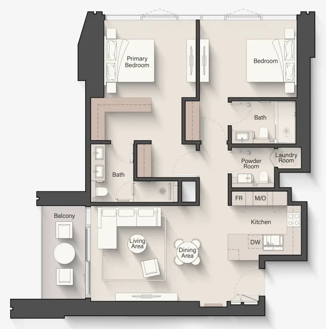 Ellington Eltiera Views floor plan