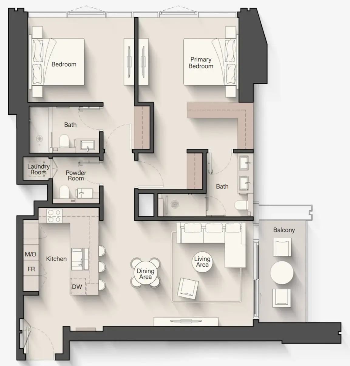Ellington Eltiera Views floor plan