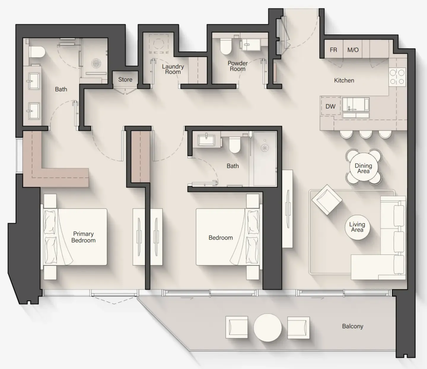 Ellington Eltiera Views floor plan
