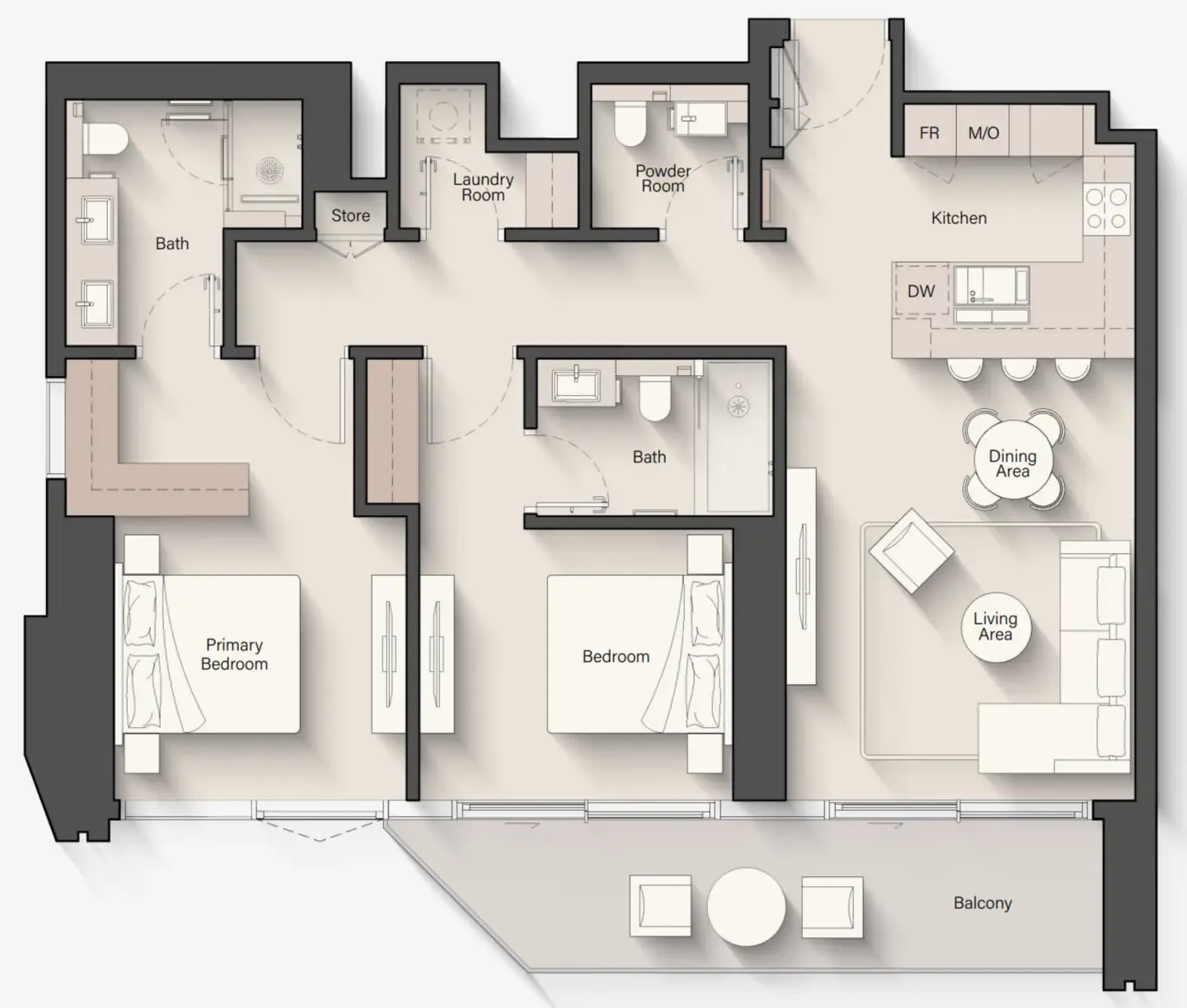 Ellington Eltiera Views floor plan