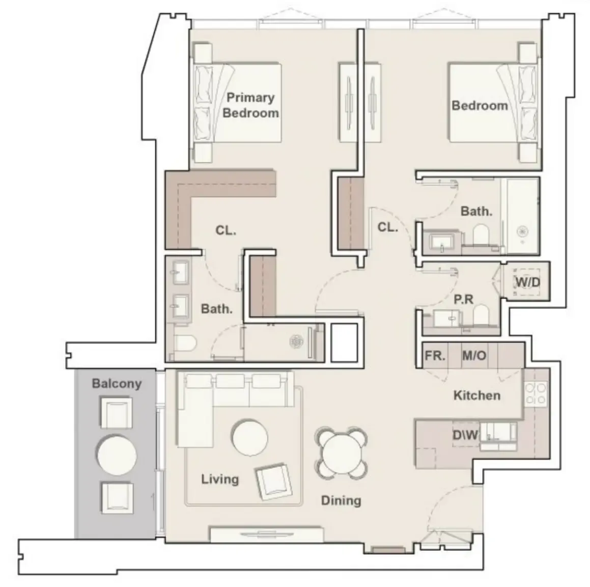 Ellington Eltiera Views floor plan