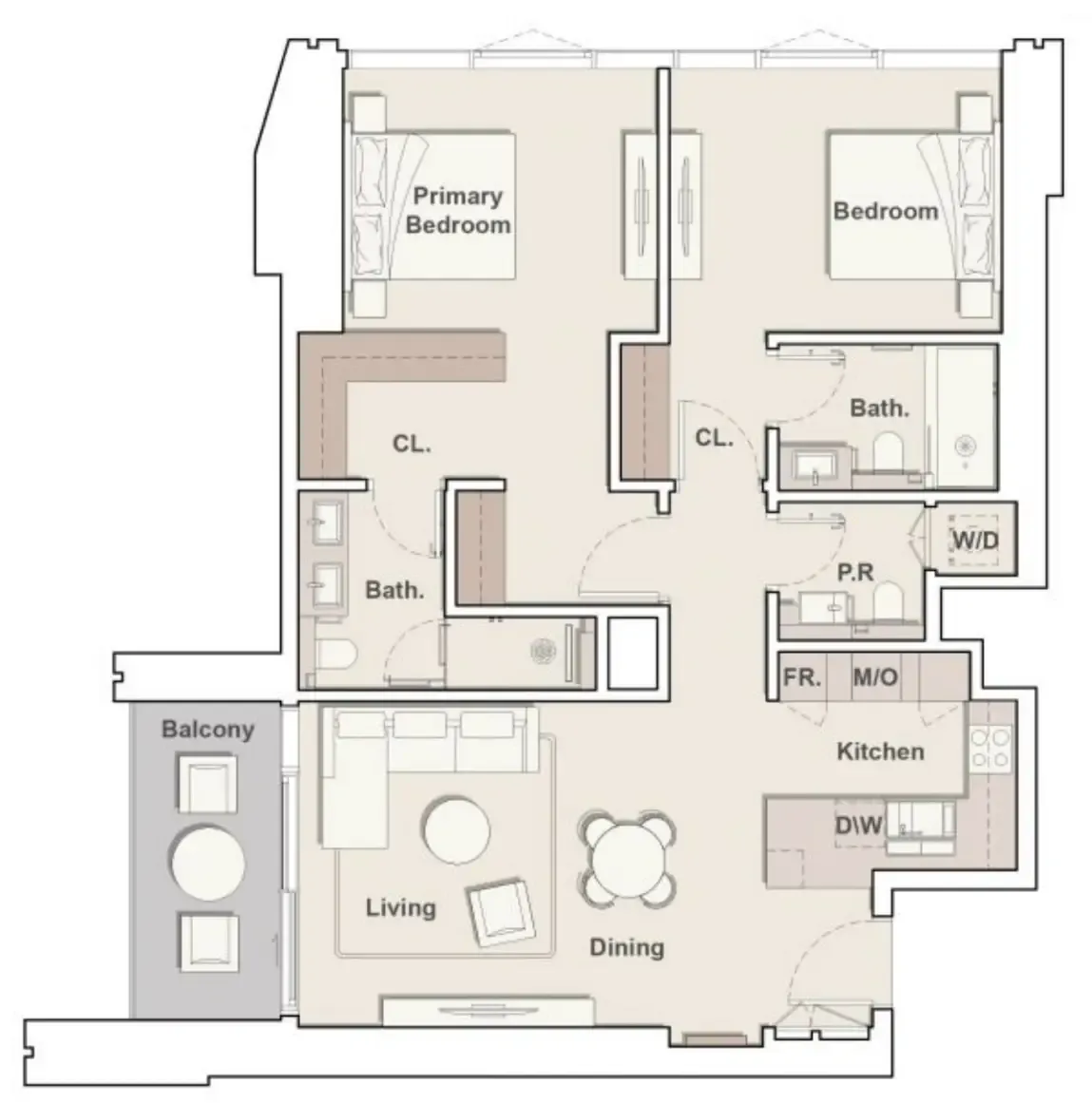 Ellington Eltiera Views floor plan