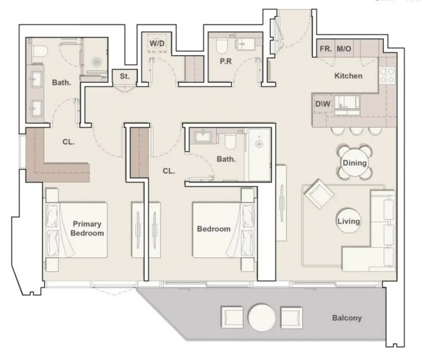 Ellington Eltiera Views floor plan