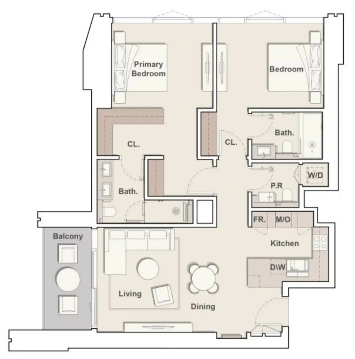 Ellington Eltiera Views floor plan