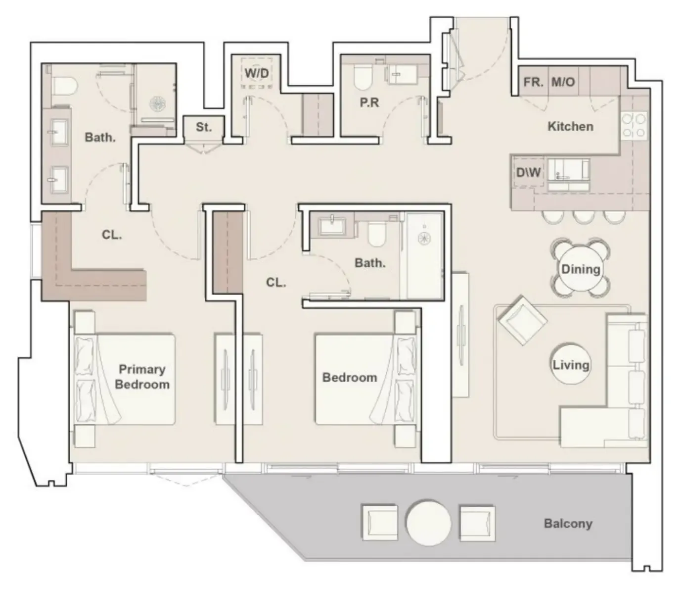 Ellington Eltiera Views floor plan
