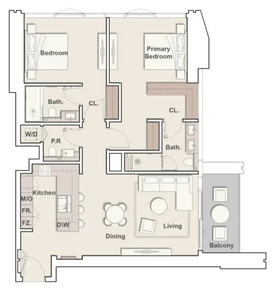 Ellington Eltiera Views floor plan