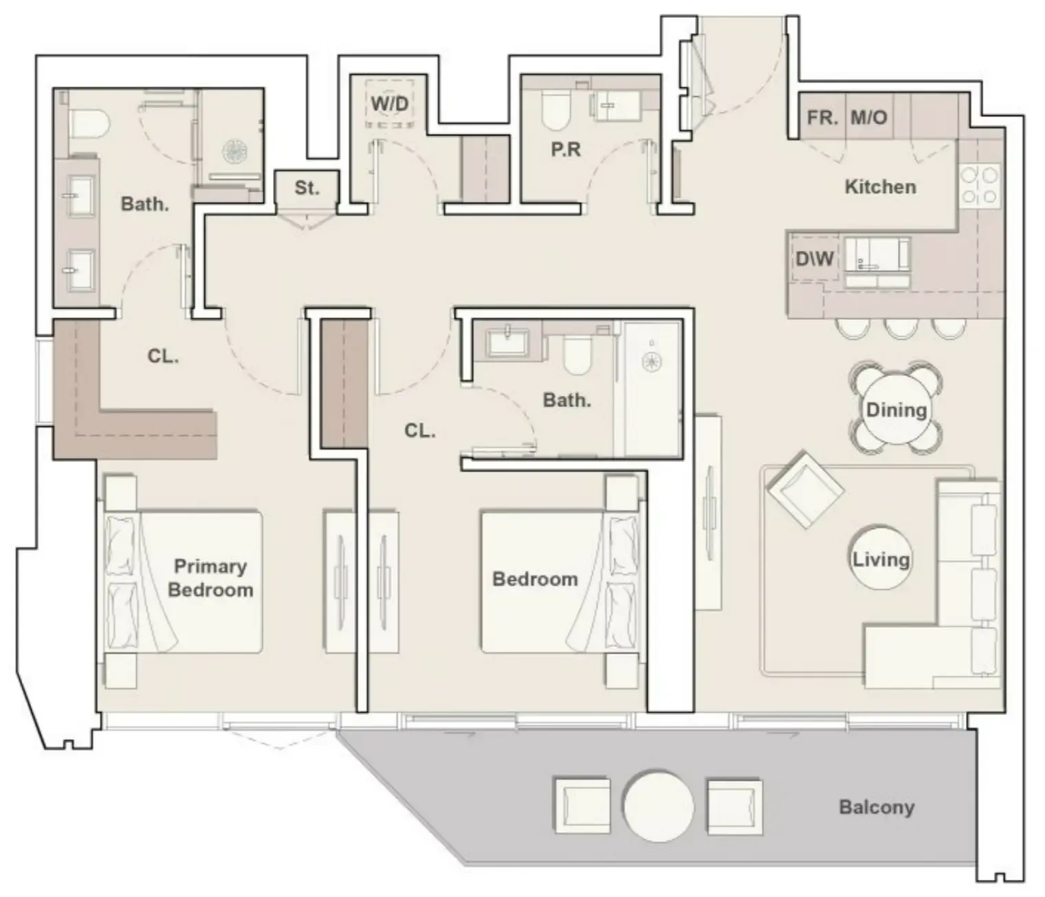 Ellington Eltiera Views floor plan