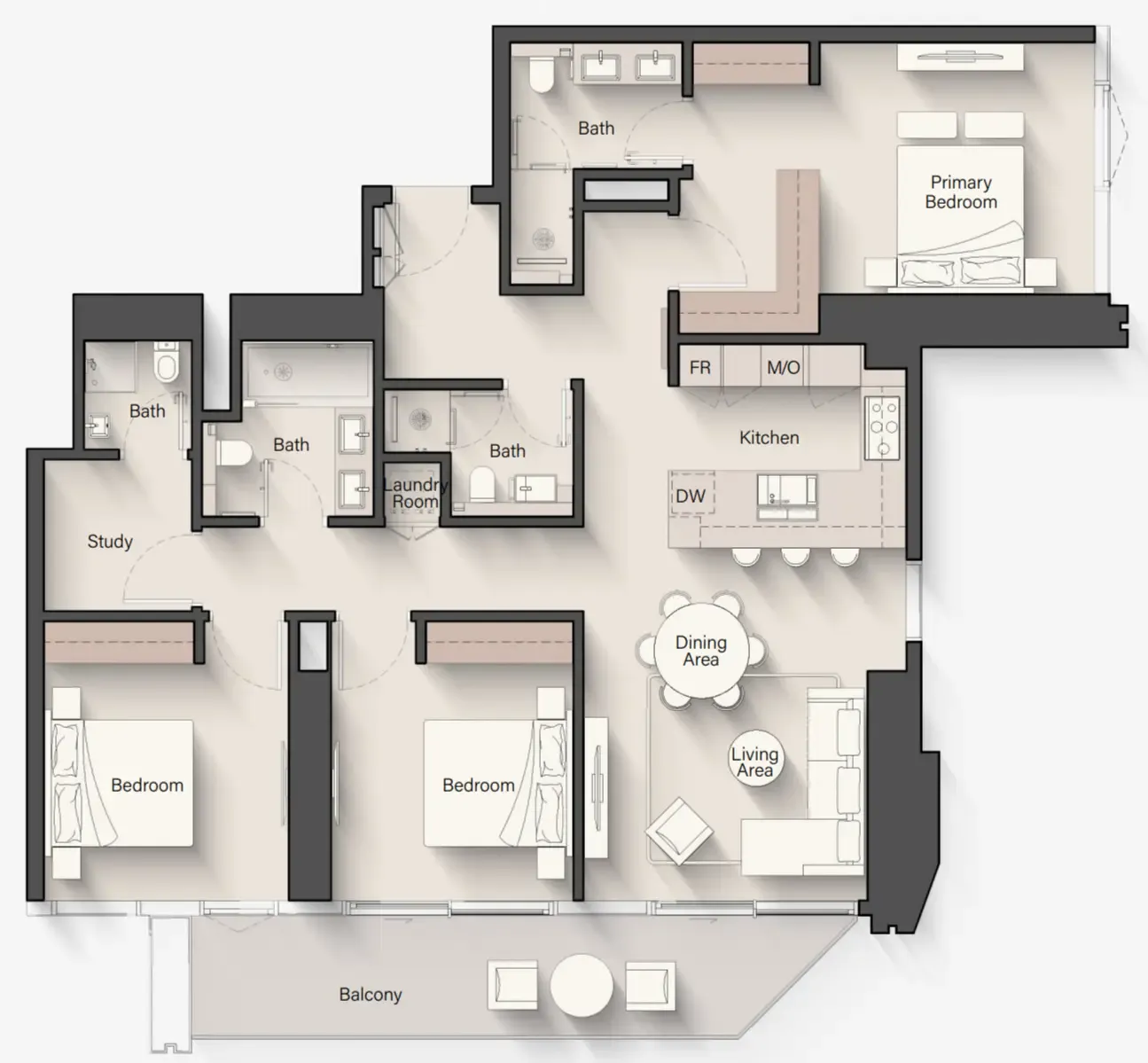 Ellington Eltiera Views floor plan