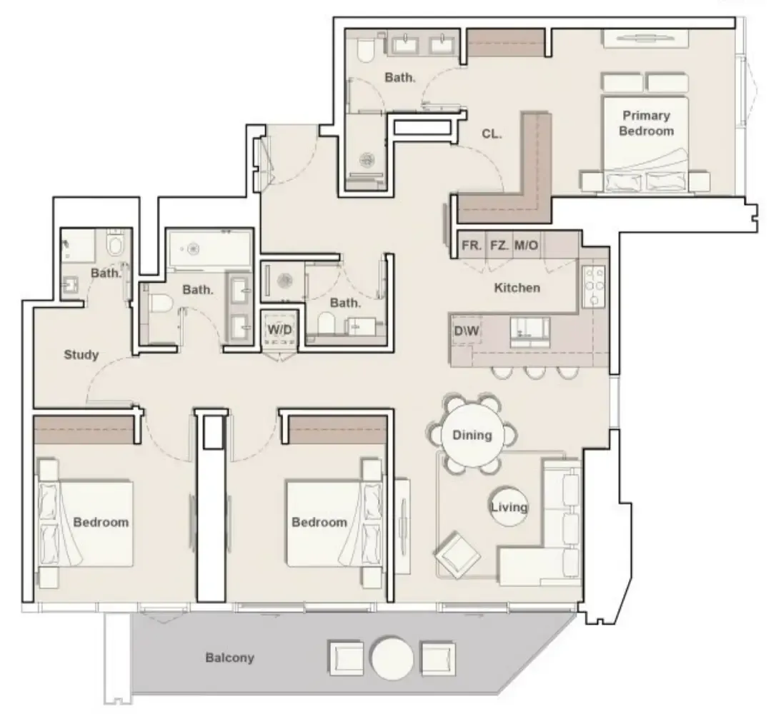 Ellington Eltiera Views floor plan