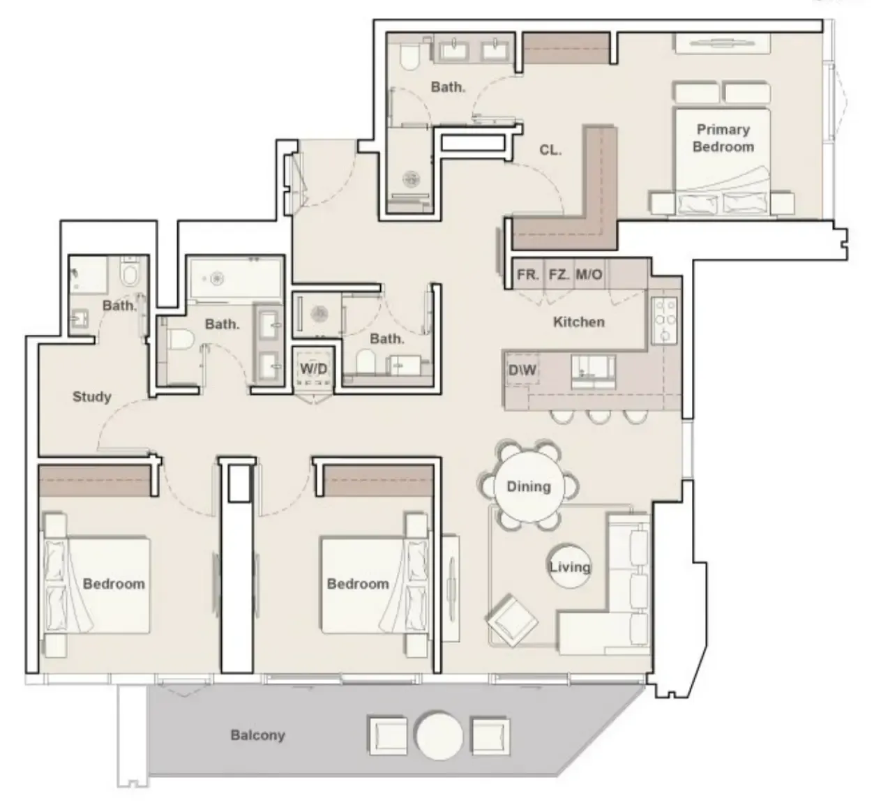 Ellington Eltiera Views floor plan
