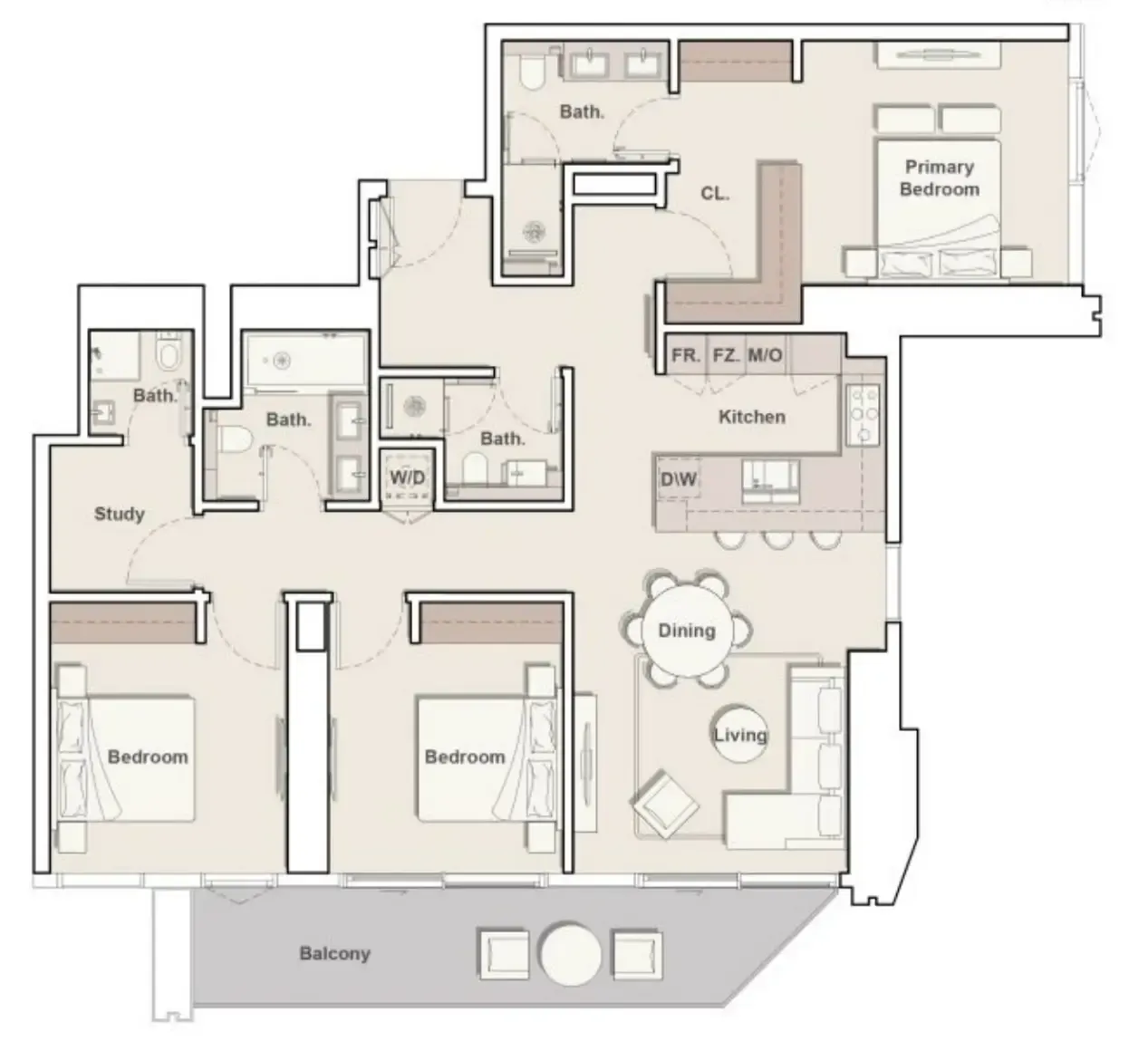 Ellington Eltiera Views floor plan