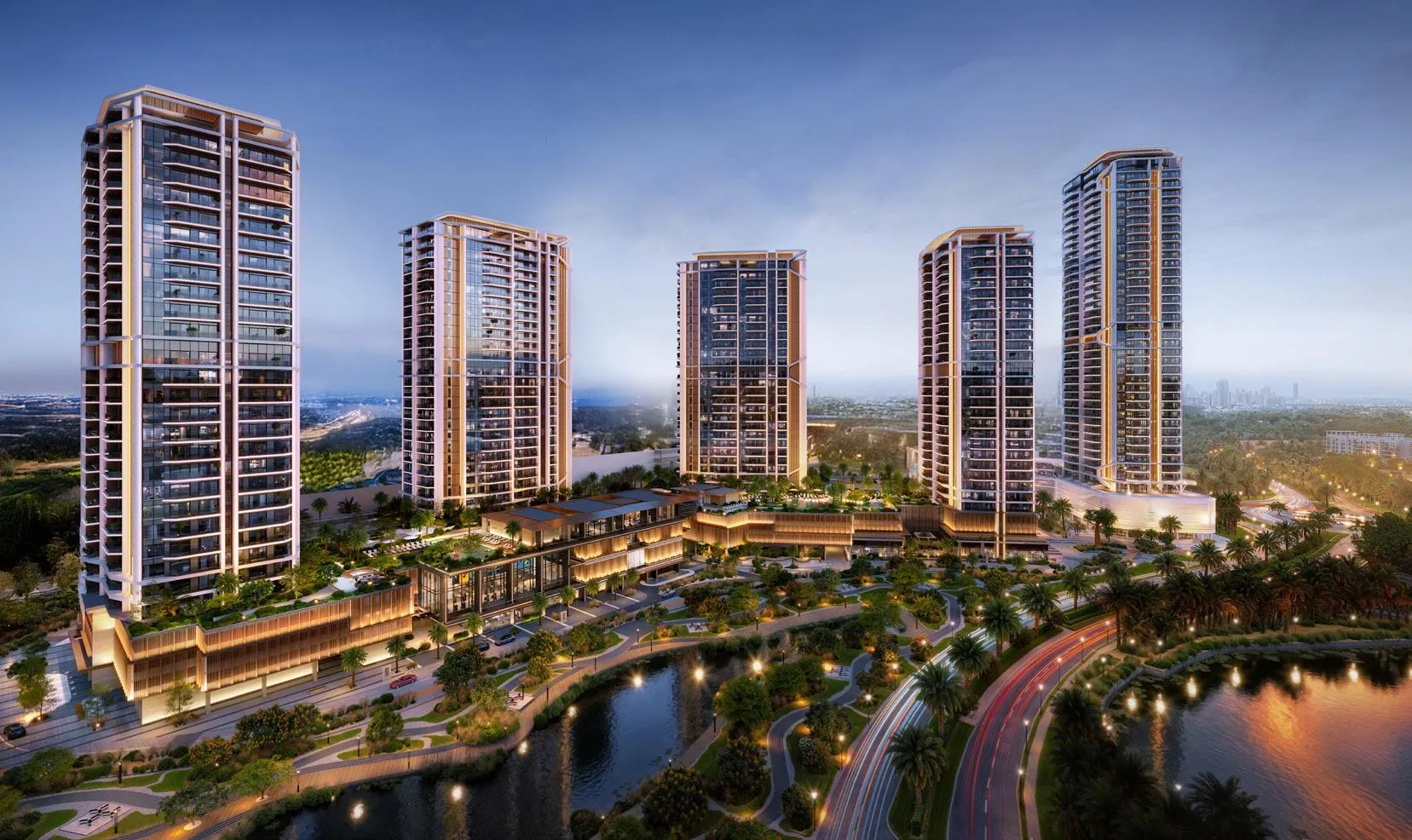 Exterior at Eltiera Views in Dubai