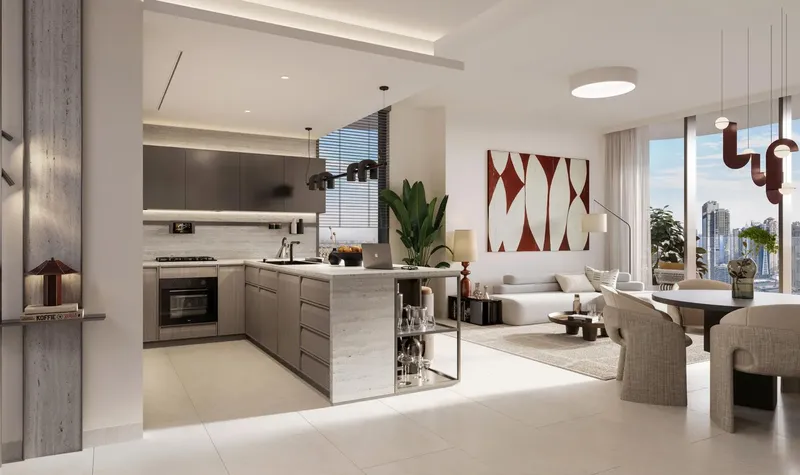Interior at Eltiera Views in Dubai