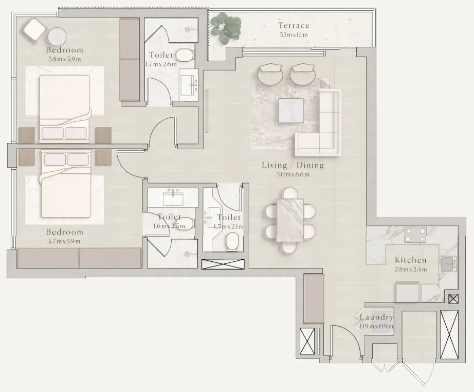Elysian Developments Emerge Residences floor plan