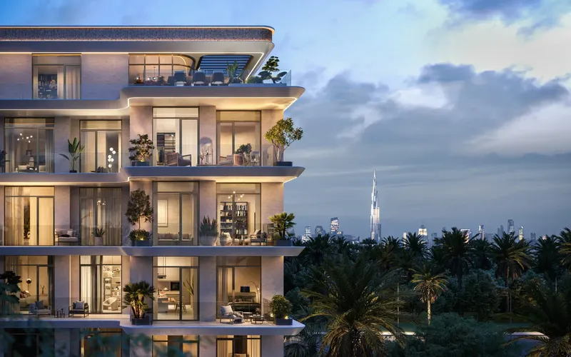 Exterior at Emerge Residences in Meydan (Nad Al Sheba 1) Dubai