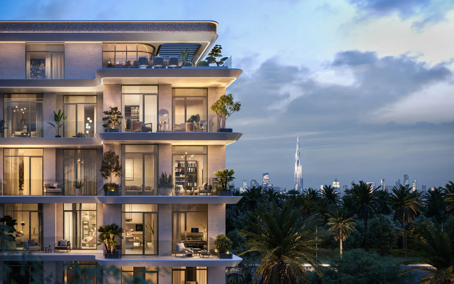 Exterior at Emerge Residences in Meydan (Nad Al Sheba 1) Dubai