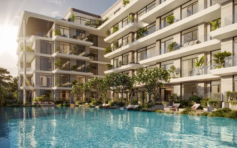 Exterior at Emerge Residences in Meydan (Nad Al Sheba 1) Dubai