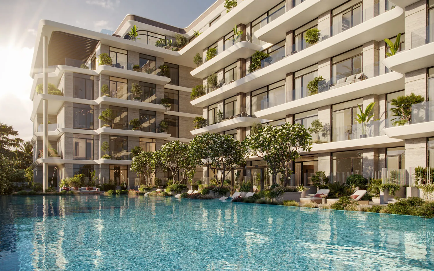 Exterior at Emerge Residences in Meydan (Nad Al Sheba 1) Dubai